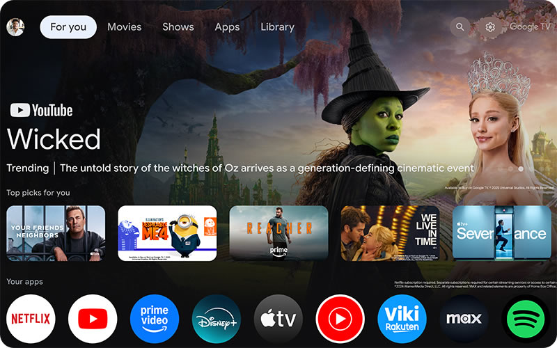 EH-LS670B Google TV